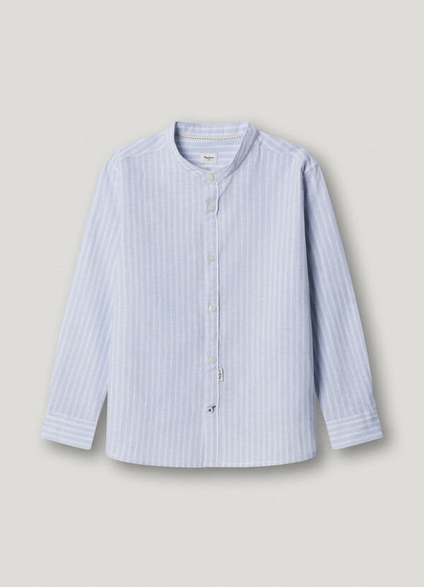 RELAXED FIT STRIPED SHIRT