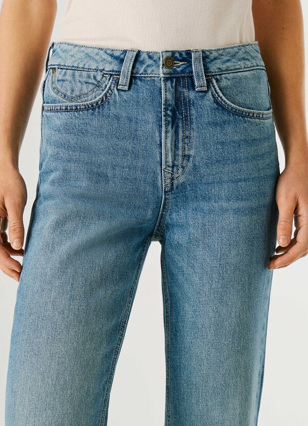 HIGH-RISE FLARE FIT JEANS - WILLA