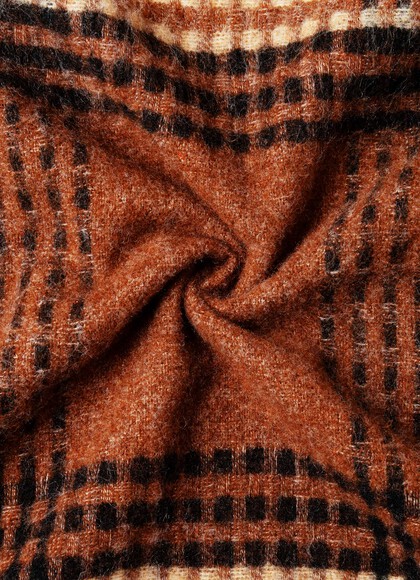 PLAID PRINT SCARF