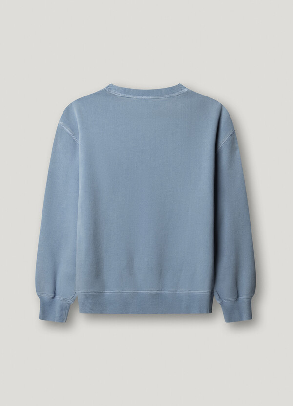 RELAXED FIT CREW NECK SWEATSHIRT