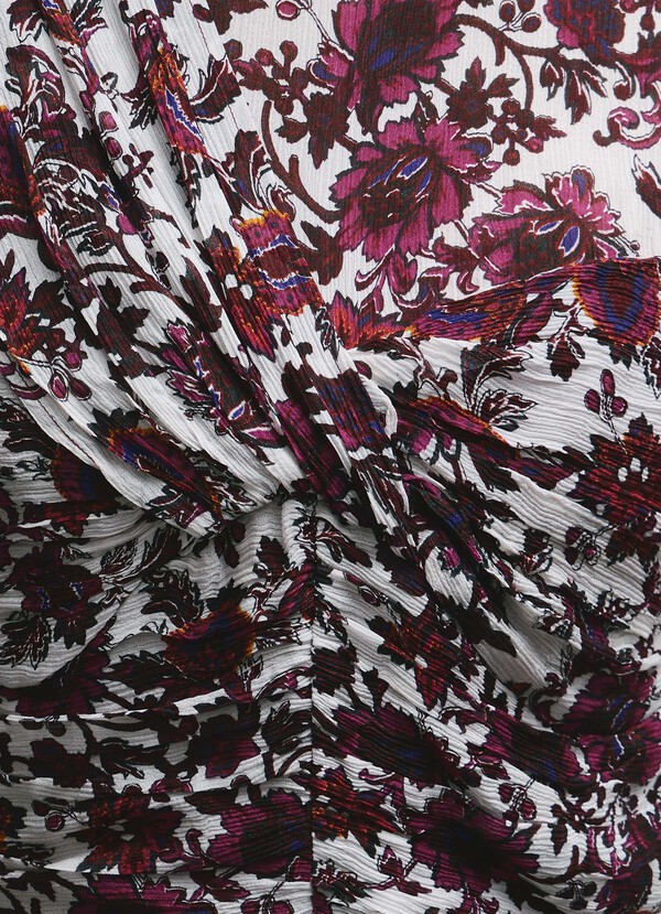 FLORAL PRINT MINI DRESS