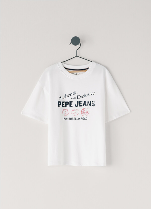 T-SHIRT GRAFIKDRUCK RELAXED FIT