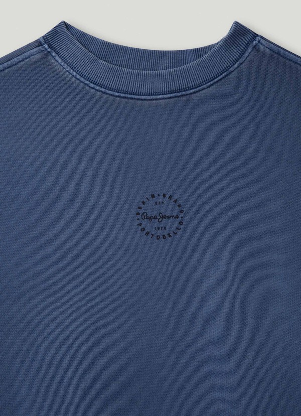 RELAXED FIT CREW NECK SWEATSHIRT