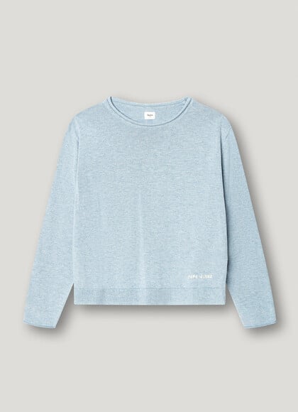 CREW NECK KNIT JUMPER