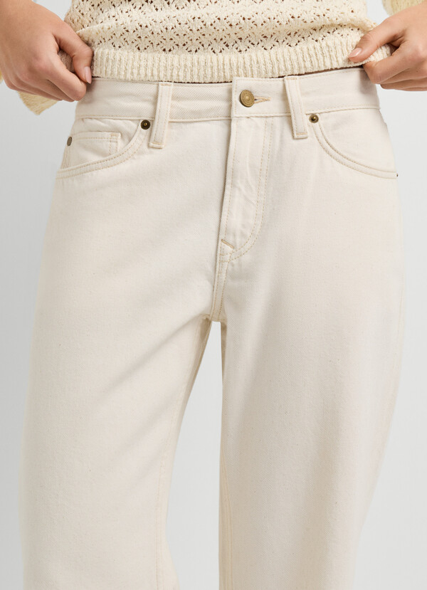 LOW-RISE LOOSE FIT JEANS - NICKY