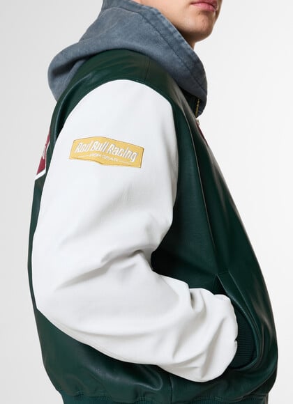 BOMBER JACKET WITH LOGO