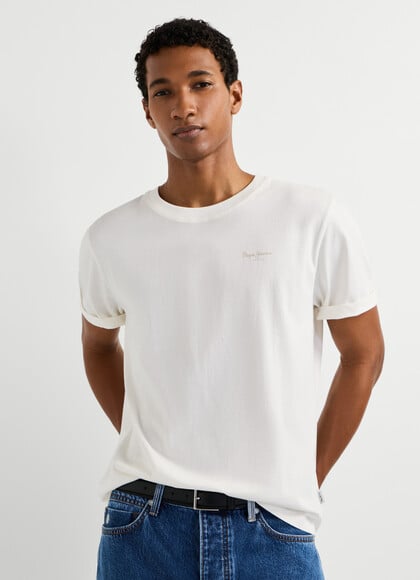 REGULAR FIT LOGO PRINT T-SHIRT