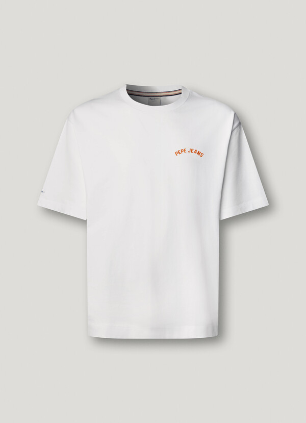 WIDE FIT BACK PRINT T-SHIRT