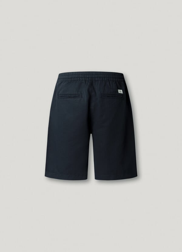 RELAXED FIT LINEN SHORTS
