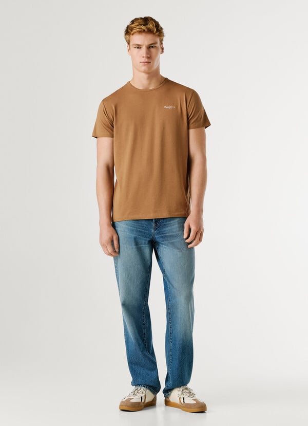 SLIM FIT LOGO PRINT T-SHIRT