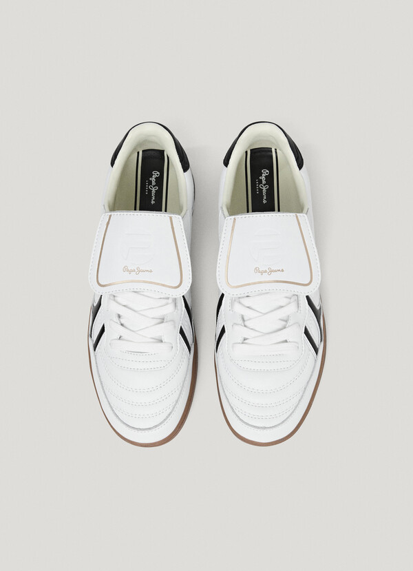 SNEAKERS IN PELLE SUOLA CUPSOLE - BALL