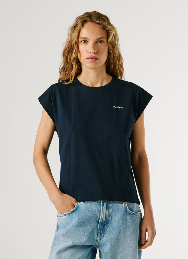 SLIM FIT LOGO PRINT T-SHIRT