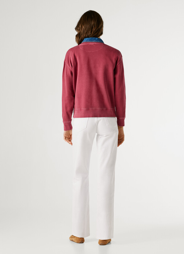 CREW NECK LOGO SWEATSHIRT