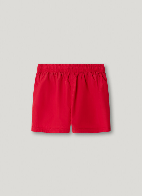 SHORT DE BAIN BERMUDA AVEC LOGO IMPRIM&Eacute;