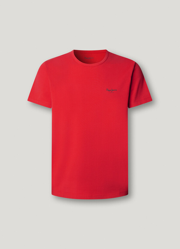 SLIM FIT LOGO PRINT T-SHIRT