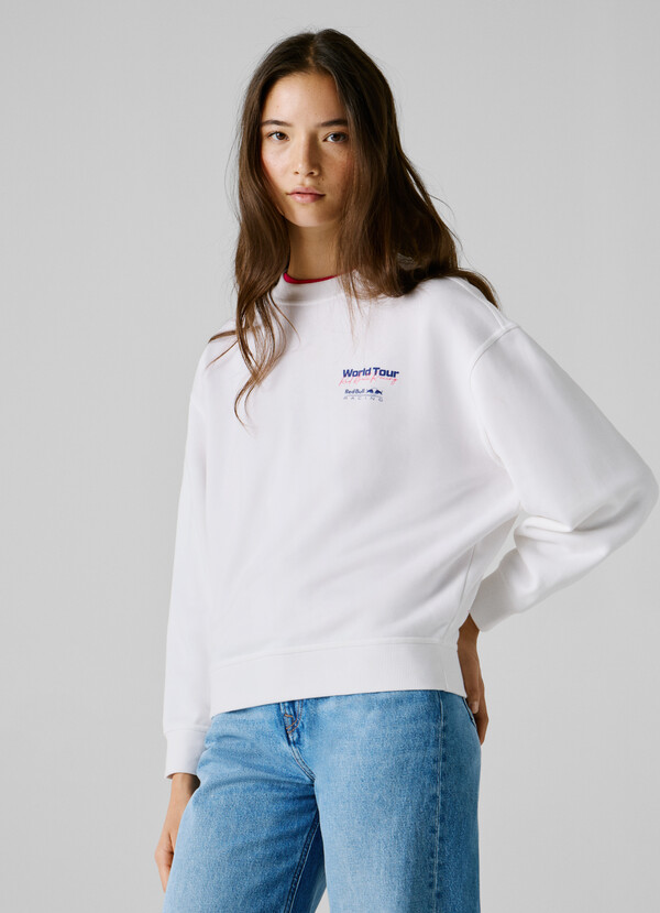 RELAXED FIT CREW NECK SWEATSHIRT