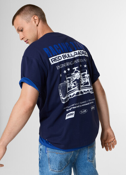 RELAXED FIT BACK PRINT T-SHIRT
