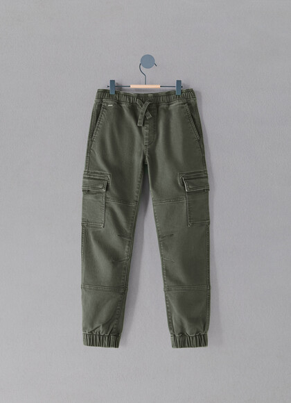 REGULAR FIT CARGO TROUSERS