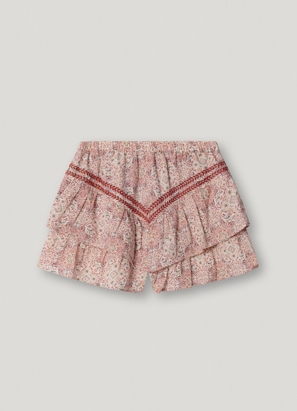 SHORTS FLUID FLORALMUSTER
