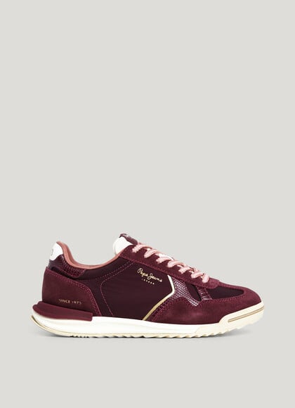 MARVIN - RETRO TRAINERS WITH SUEDE DETAILS