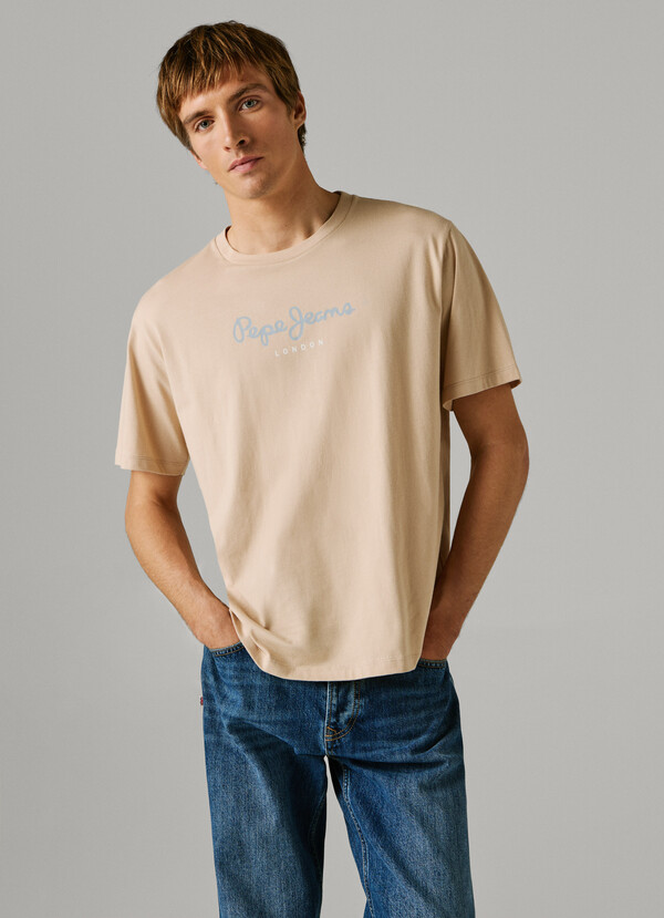 REGULAR FIT LOGO PRINT T-SHIRT