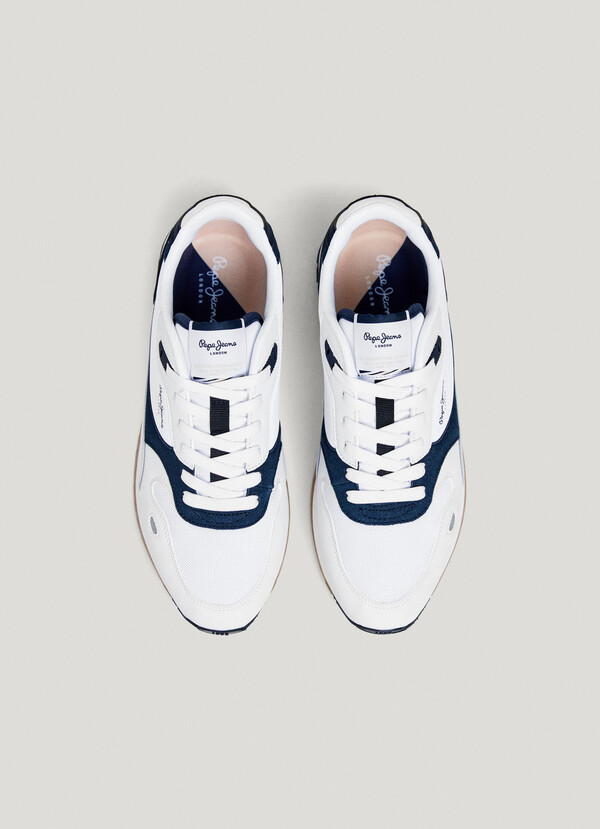 ZAPATILLAS PIEL CON DETALLES EN ANTE - BEXLEY