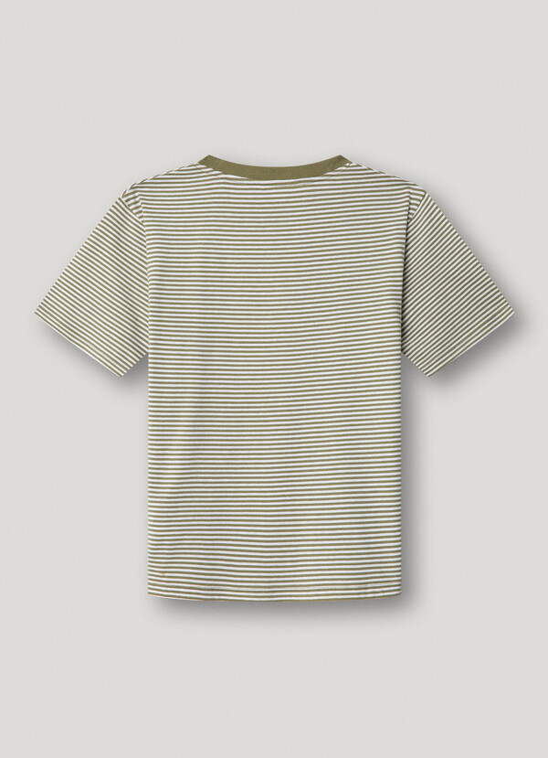 REGULAR FIT STRIPED T-SHIRT