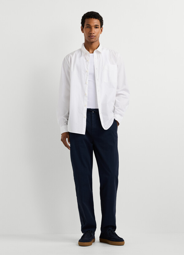 REGULAR FIT POPLIN SHIRT