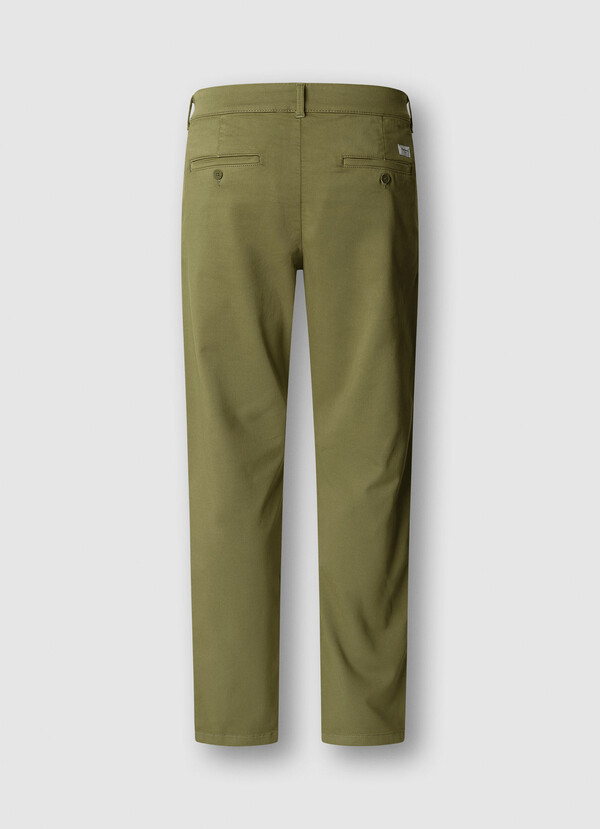 SLIM FIT CHINO TROUSERS