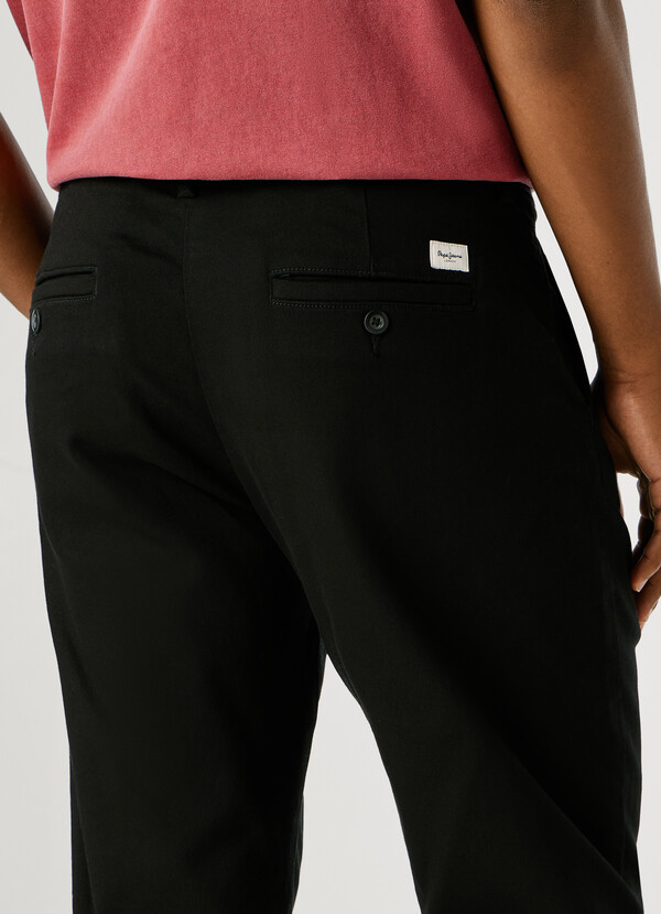 SLIM FIT CHINO TROUSERS