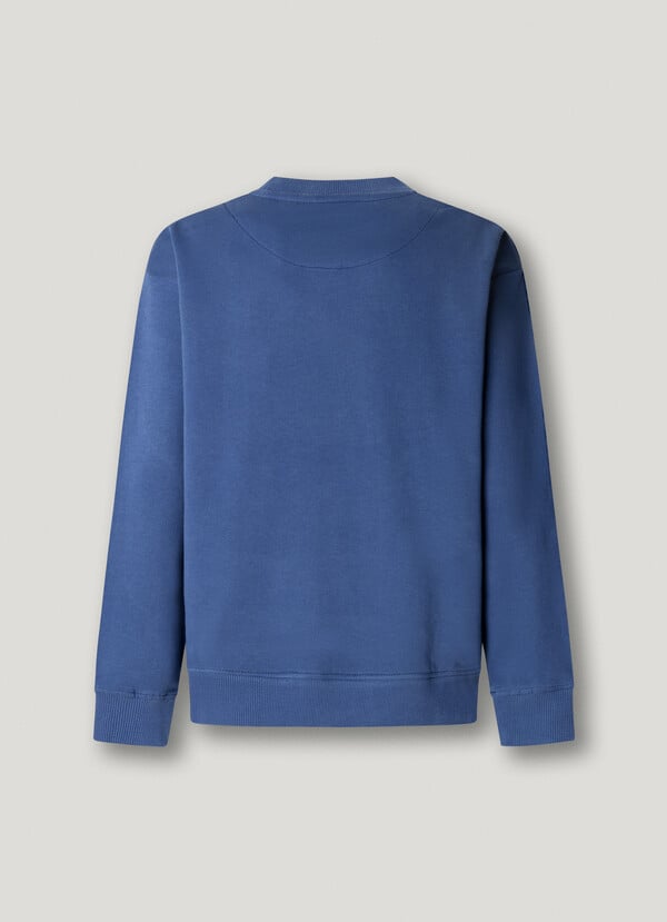 CREW NECK LOGO SWEATSHIRT