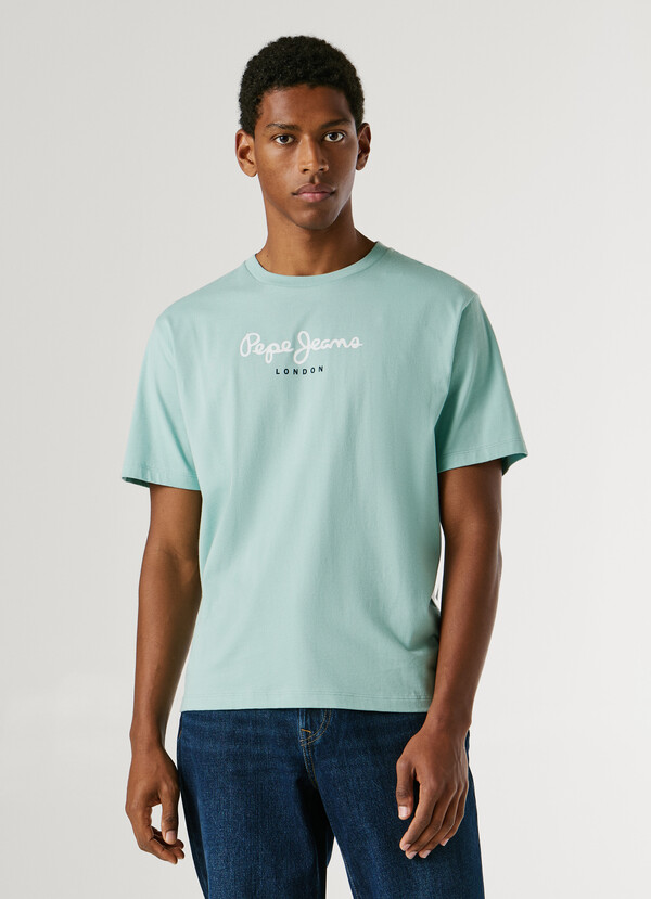 REGULAR FIT LOGO PRINT T-SHIRT