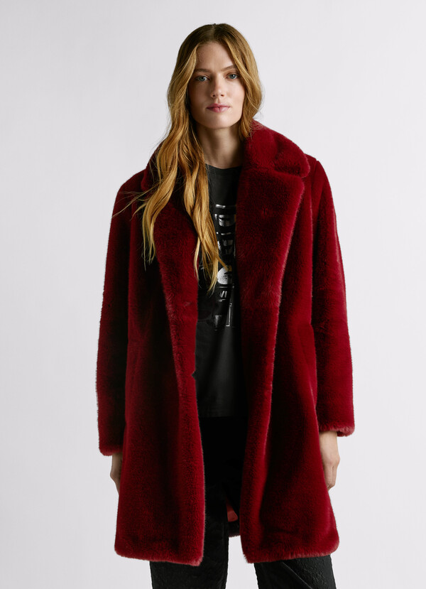 FAUX FUR COAT