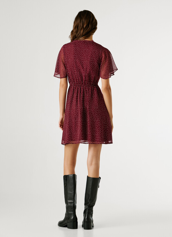 POLKA DOT MINI DRESS