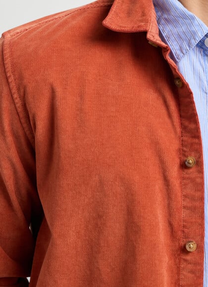 REGULAR FIT CORDUROY SHIRT