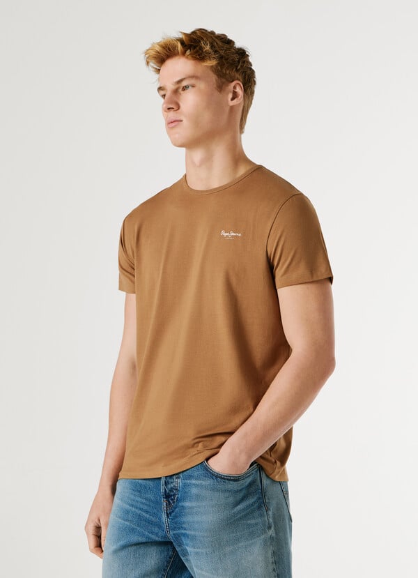 SLIM FIT LOGO PRINT T-SHIRT