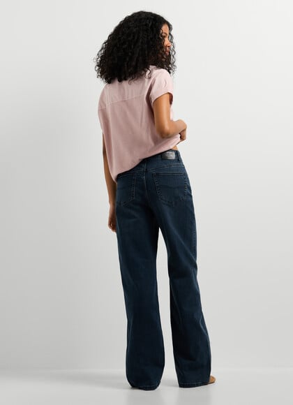HIGH-RISE STRAIGHT FIT JEANS - LEXA