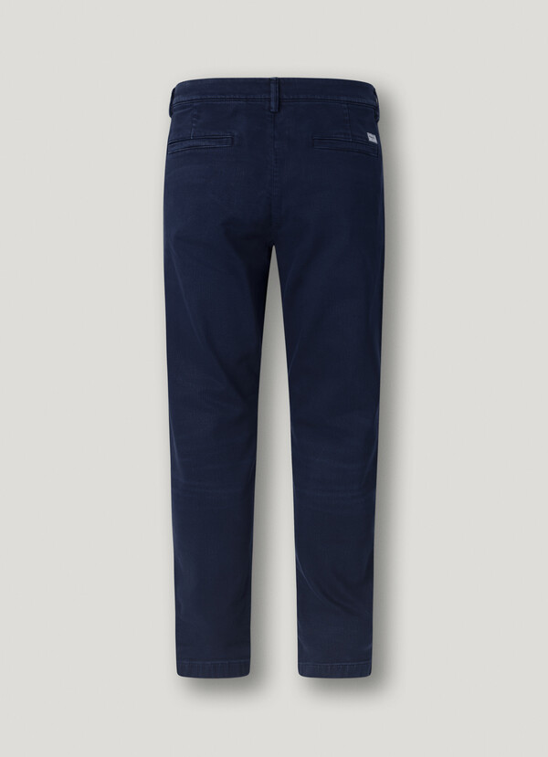 TAPERED FIT CHINO TROUSERS