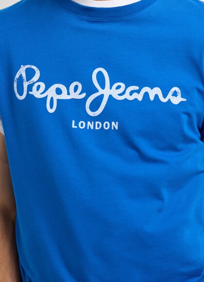 SLIM FIT LOGO PRINT T-SHIRT
