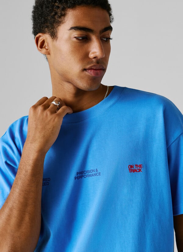 BACK PRINT LOOSE FIT T-SHIRT