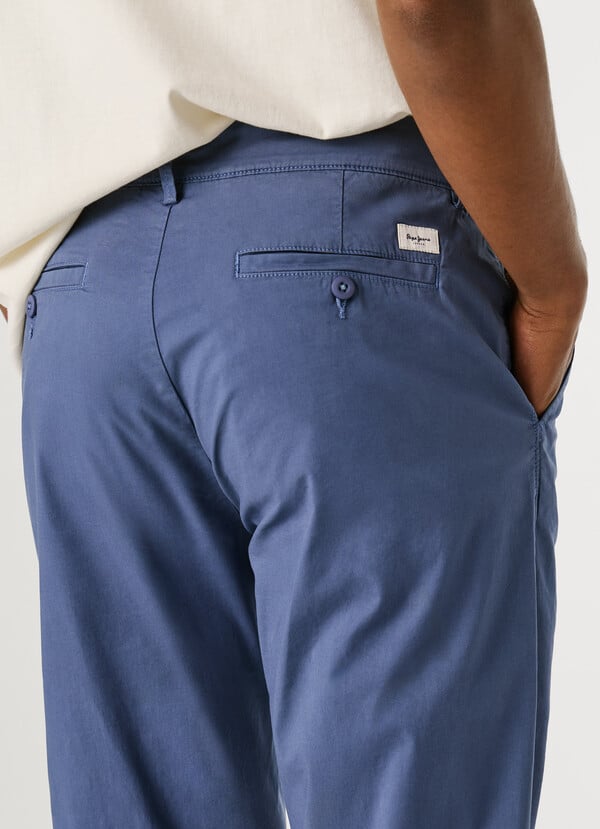 SLIM FIT CHINO TROUSERS