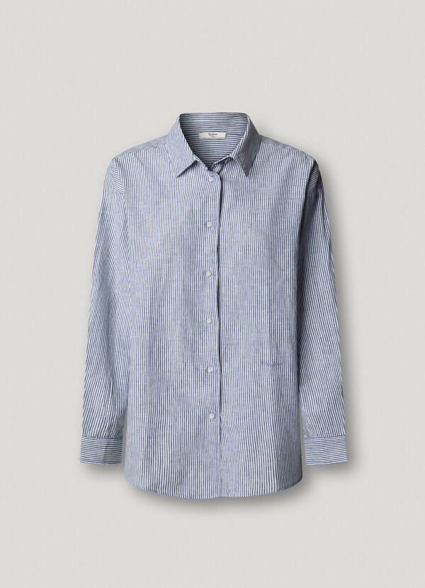 RELAXED FIT STRIPED SHIRT