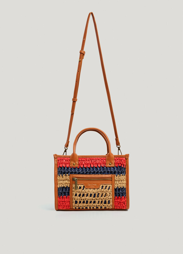 RAFFIA SHOULDER BAG