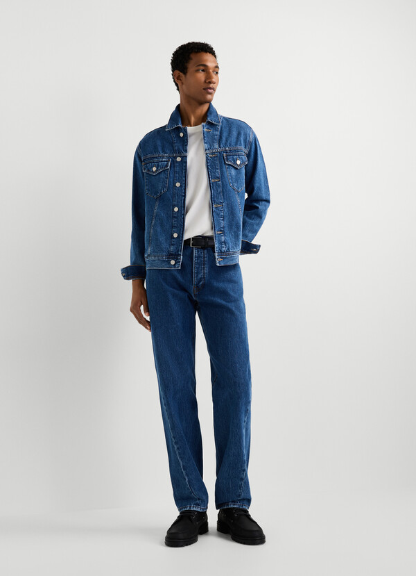 RELAXED FIT MID-RISE JEANS - BEXLEY