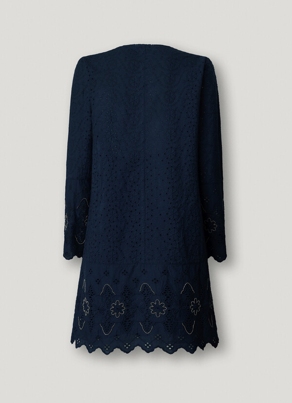 OPENWORK DETAIL MINI DRESS