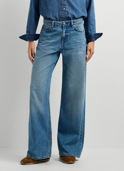 HIGH-RISE WIDE FIT JEANS - LINA