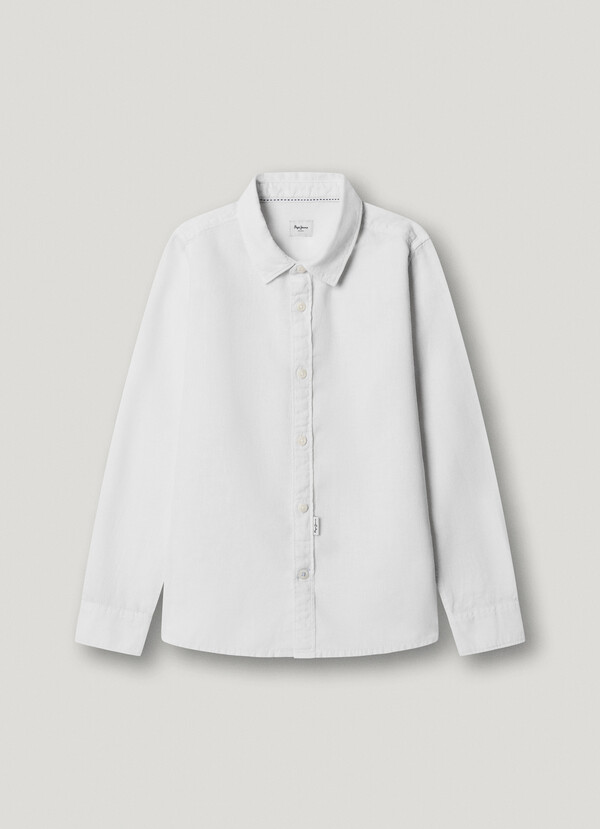 REGULAR FIT LINEN SHIRT