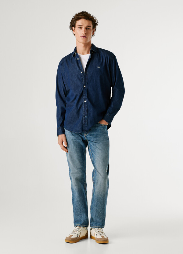 SLIM FIT DENIM SHIRT
