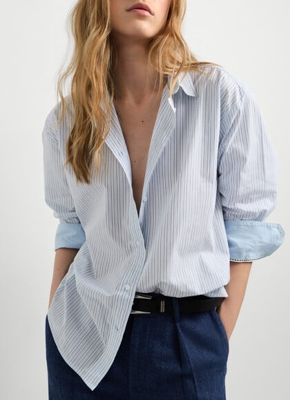 LOOSE FIT POPLIN SHIRT