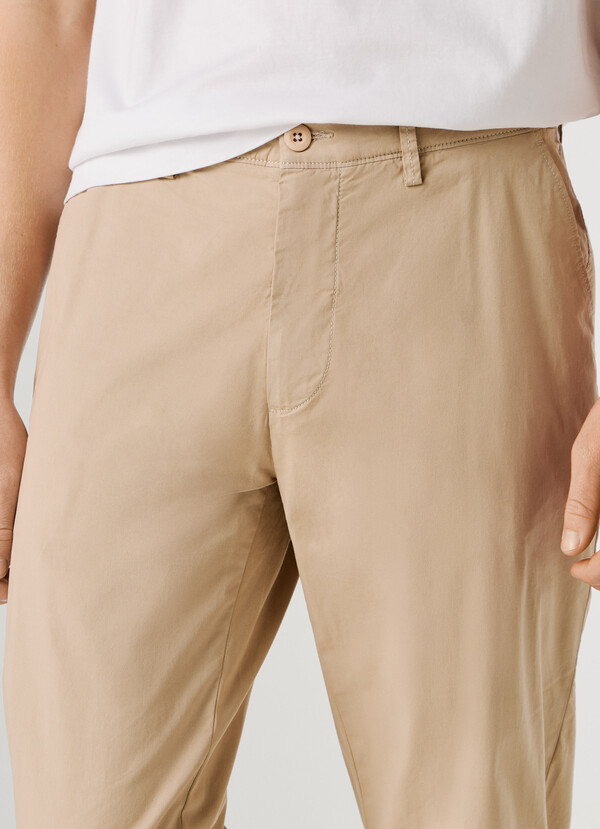 SLIM FIT CHINO TROUSERS